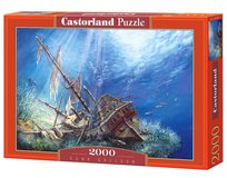 Castorland, puzzle, Sunk Galleon, 2000 el.
