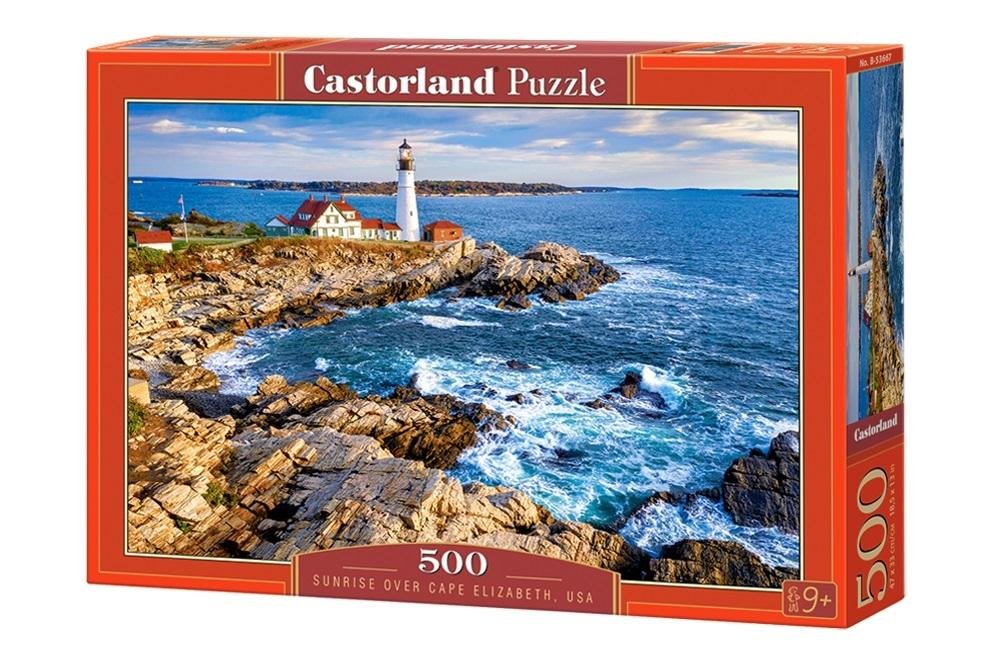 Фото - Пазли й мозаїки Castorland , puzzle, Sunrise Over Cape Elizabeth, 500 el. 