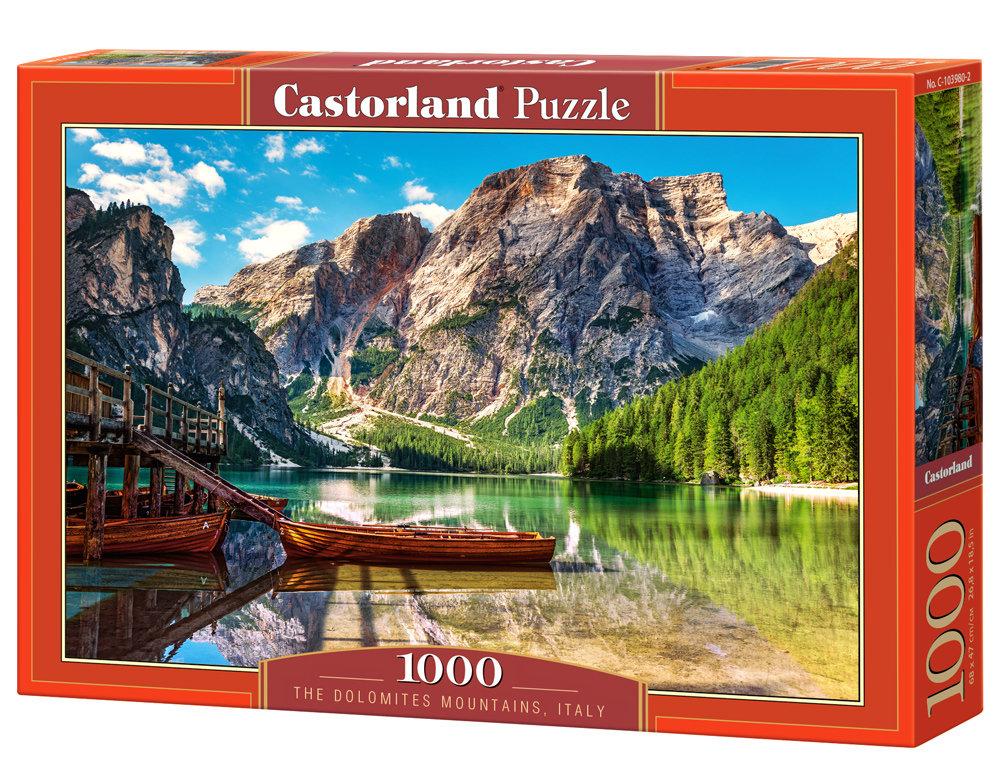Castorland, puzzle, The Dolomites Mountains, Italy, 1000 el.