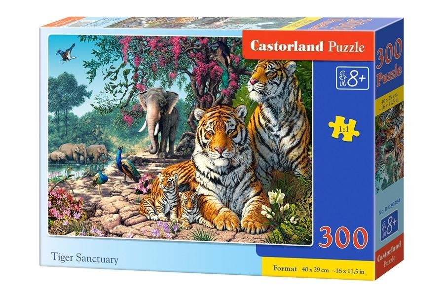 Фото - Пазли й мозаїки Castorland , puzzle, Tiger Sanctuary, 200 el. 