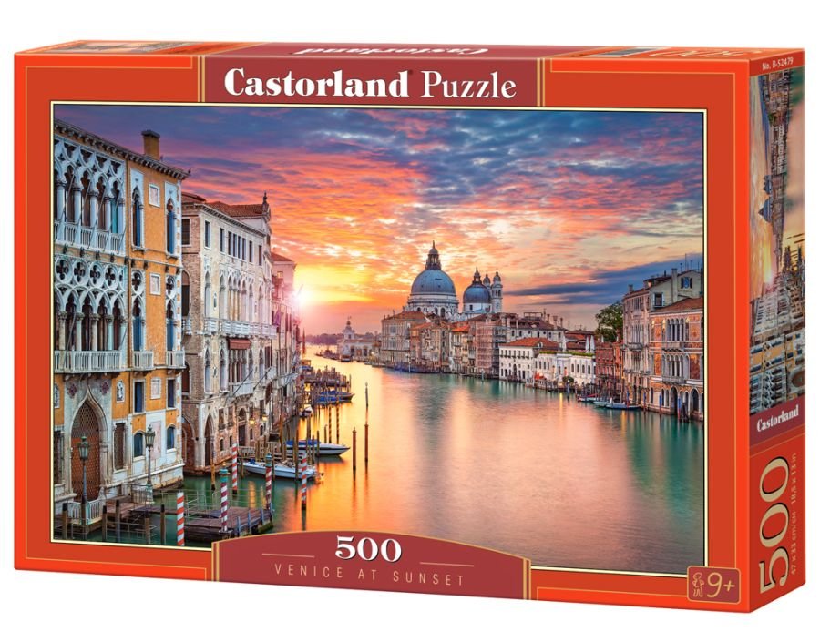 Castorland, puzzle, Venice at Sunset, 500 el.