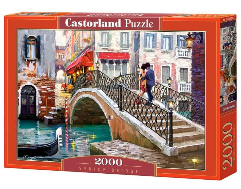 Castorland, puzzle, Venice Bridge, 2000 el.