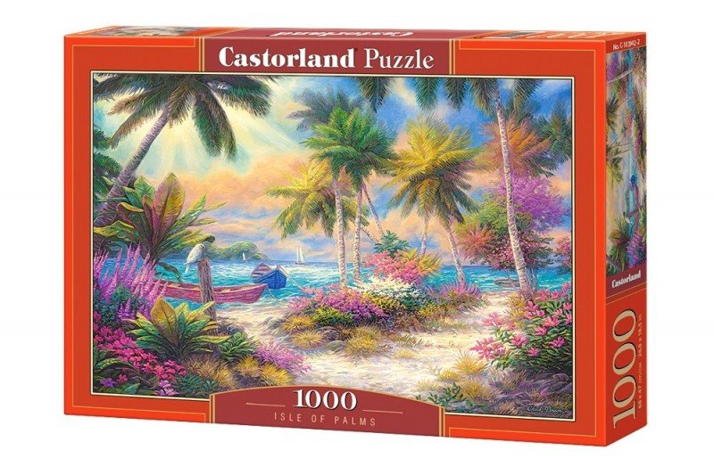 Фото - Пазли й мозаїки Castorland , puzzle, Wyspa Palm, 1000 el. 