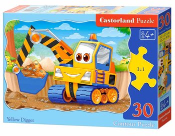 Castorland, puzzle, Yellow Digger, 30 el. - Castorland