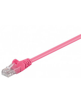 Cat 5E Kabel Łączący, U/Utp, Purpurowy - Długość Kabla 1.5 M - RB-LAN