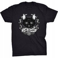 Cat Lover Koszulka Dla Kociary Kot Kotek Goth