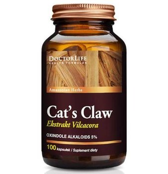 Cat’s Claw, Ekstrakt koci pazur 6000mg suplement diety, 100 kaps. - Doctor Life