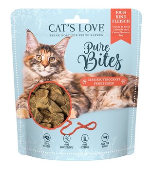 CAT'S LOVE Pure Bites wołowina - przysmaki liofilizowane dla kota (40g) - Inna marka