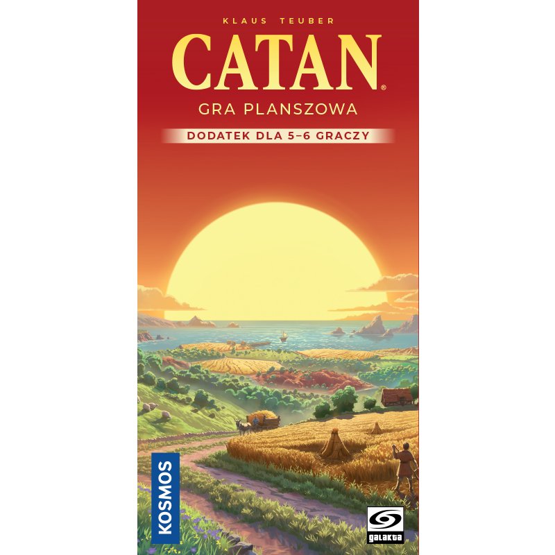 CATAN Gra planszowa - dodatek dla 5-6 graczy (2025), Galakta