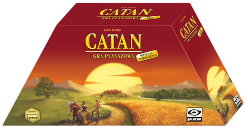 Catan, gra planszowa, wersja podróżna, Galakta
