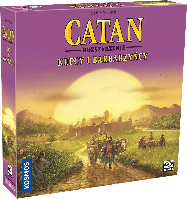 Catan Kupcy i Barbarzyńcy, gra planszowa, Galakta