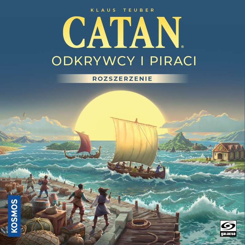 Catan: Odkrywcy i Piraci (edycja 2025), gra planszowa