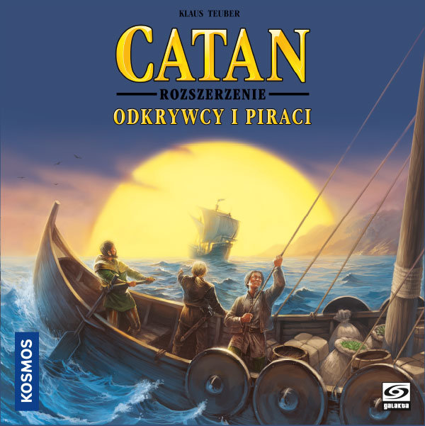 Catan: Odkrywcy i Piraci, rozszerzenie, gra planszowa, Galakta