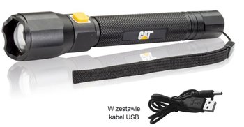 Caterpillar, Latarka LED CAT CT2105, czarny - Caterpillar