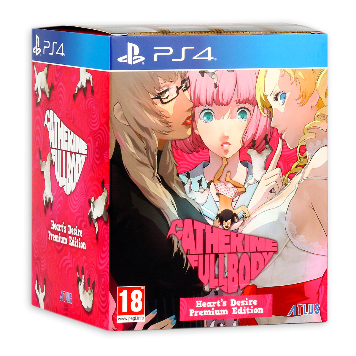 Catherine Full Body Heart Desire Premium Edition Artbook Art Book, NO GAME  PS4