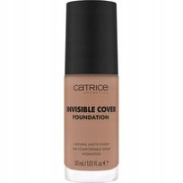 Catrice Invisible Cover Foundation 042C Matujący Podkład do Twarzy 30ml Naturalny Efekt Lekka Formuła Bez Efektu Maski Wegański Catrice