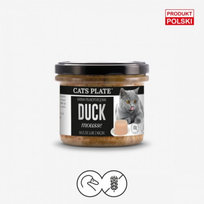Cats Plate Duck mousse - mus z kaczki - 100g