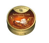 Cavendish & Harvey, cukierki drażetki o smaku cola, 175 g