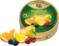 Cavendish & Harvey Mixed Fruit Drops 200g - Cukierki owocowe Cavendish & Harvey
