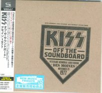 CD Kiss: Off The Soundboard: Live in Des Moines Digisleeve Limited Edition Soundboard Veterans Memorial Auditorium  Moes November 29 1977 LTD, DIGI Kiss, Unknown
