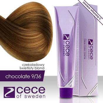 CeCe, Color Creme, krem trwale koloryzujący 9/36 Czekoladowy Świetlisty Blond, 125 ml - CeCe