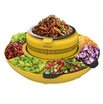 Cecotec Fun Taco Andale do podgrzewania tacos 40 W 600ml Podtrzymywanie ciepła 4 przegródki CECOTEC