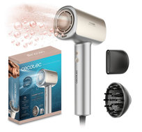 Cecotec Suszarka do włosów DryGlam Nano Plasma Aluminium 1600W Jonizacja + Dyfuzor i Koncentrator CECOTEC