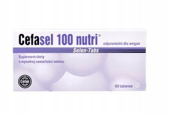CEFASEL 100 NUTRI, SELEN TABS 60TABLETEK - APC