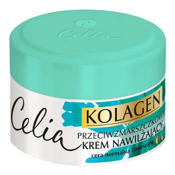 Celia, Kolagen, krem nawilżający przeciw zmarszczkom, 50 ml - Celia