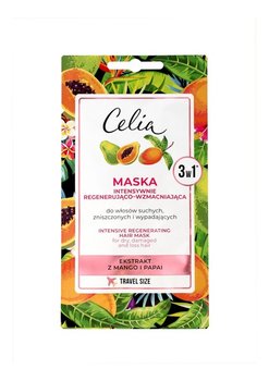 Celia Maska do włosów intensywnie regenerująco - wzmacniająca 3w1 - saszetka 10ml - Celia