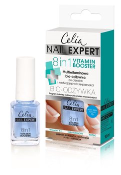 Celia, Nail Expert, multiwitaminowa bio-odżywka do paznokci 8w1, 10 ml - Celia