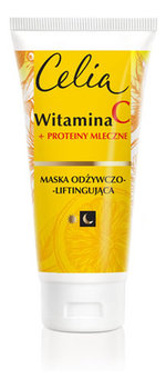 Celia, Witamina C, odżywczo-liftingująca maska do twarzy, 60 ml - Celia