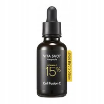 Cell Fusion C Toning C Vita Shot Ampoule Serum z Witaminą C i Mikroigłami
