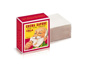 Cella, Milano Shaving Cream, Mydło do golenia kostka, 1 kg - Cella