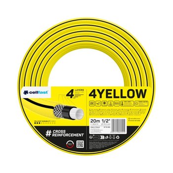 Cellfast, Wąż ogrodowy 4 warstwowy 4Yellow 5/8" (15 mm) 30 mb , 10-511 - Cellfast