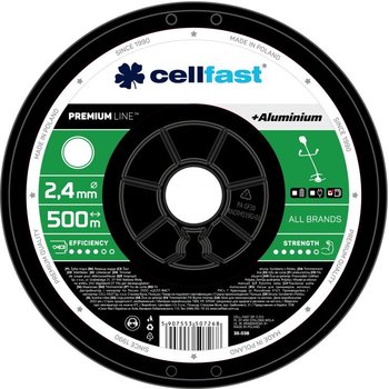 Cellfast, Żyłka na szpuli Premium 2,4 mm 500 mb okrągła , 35-071 - Cellfast