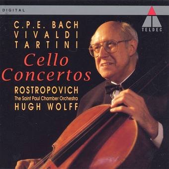 Cello Concerto - Saint Paul Chamber Orchestra, Rostropovich Mstislav