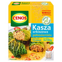 Cenos Kasz Orkiszowa - Pełnoziarnista - 3 Torebki X 100G Cenos