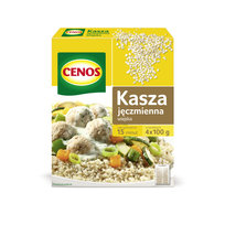 Cenos kasza jęczmienna wiejska 4x 100g Cenos