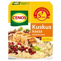 Cenos Kuskus kasza błyskawiczna 250 g (2 torebki) Cenos