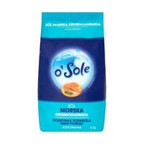 Cenos sol morska drobnoziarnista jodowana 1kg Cenos
