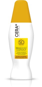 Cera+, Solutions, Emulsja do ciała z filtrami SPF 50, 150 ml - SYNOPTIS PHARMA