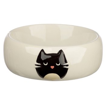 Ceramiczna miska dla zwierząt Feline Fine - biała - Kemis - House of Gadgets