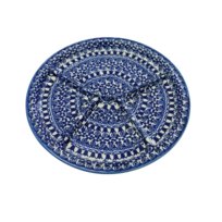 Ceramiczny talerz dzielony Ceramika Bolesławiec