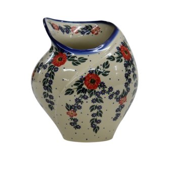 Ceramiczny wazon muszla Ceramika Bolesławiec - Ceramika Bolesławiec ANDY