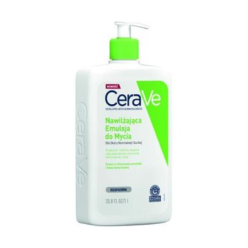 CERAVE Hydrating Cleanser Nawilżająca emulsja bezzapachowa do mycia dla skóry suchej i normalnej, 1000ml - CeraVe