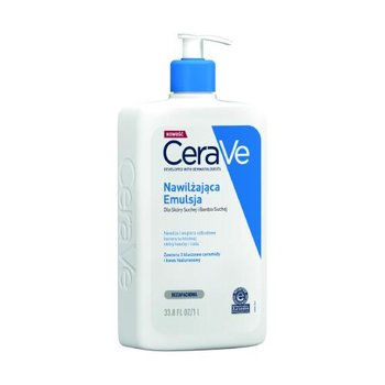 CERAVE Moisturizing Lotion Nawilżająca emulsja do twarzy i ciała dla skóry suchej i bardzo suchej, 1000ml - CeraVe