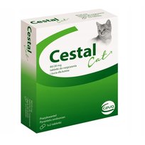Cestal Cat pudełko tabletki odrobaczające dla kota 2 szt.