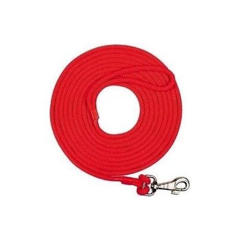 Chaba, smycz linka treningowa, 8mm/25m czerwony - Chaba