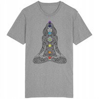 Chakra Joga Koszulka Medytacja Energia Mantra